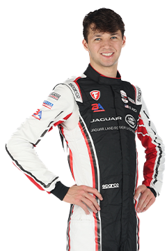 Bust of Bryce Aron, driver of the #27