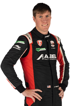 Bust of Jordan Missig, driver of the #21