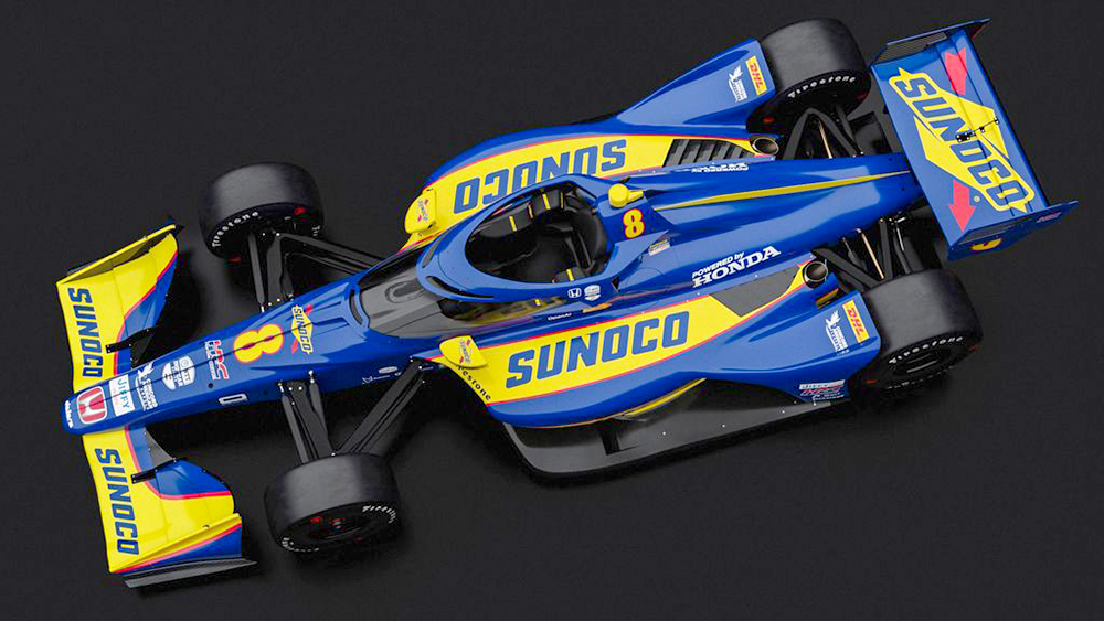 Simpson's Car To Carry Iconic Colors of Sunoco