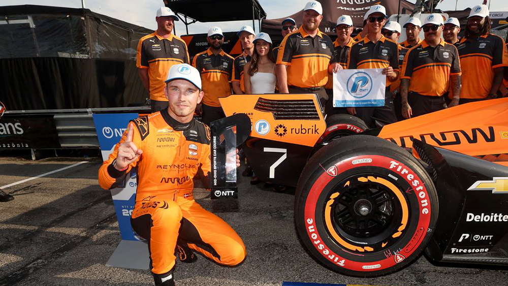 Lundgaard's Statement Leads Arrow McLaren Sweep at Mid-Ohio
