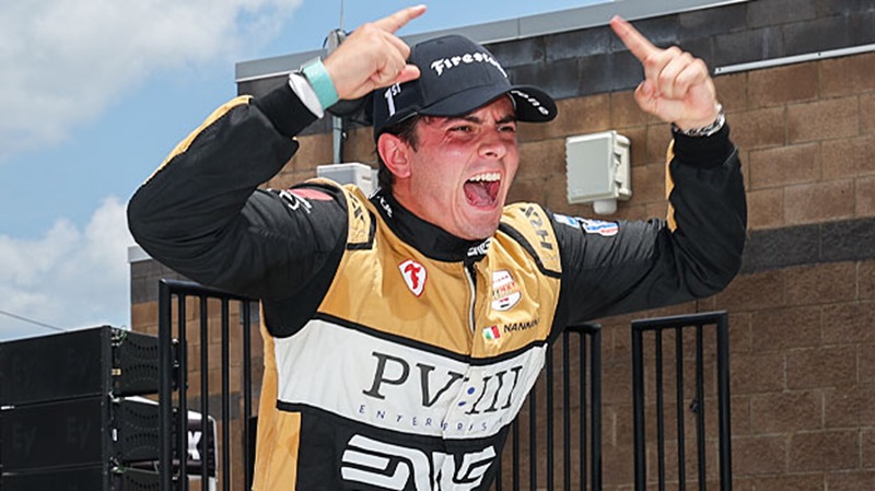 Matteo Nannini wins the 2026 Music City Grand Prix at Nashville Superspeedway